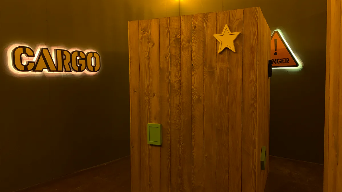 La stanza Cargo di CUBE Challenges — foto 1 di 3
